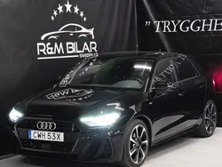 Svart Begagnad 2019 Audi A1 S-Line Halvkombi | 189 800 kr