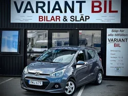 Mörkgrå (grå) Begagnad 2016 Hyundai i10 Comfort Halvkombi | 94 900 kr (Marknadspris)