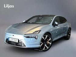 Ljusblå Begagnad 2024 Polestar 4 Performance SUV | 725 000 kr (Superpris)