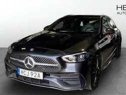 Grå (grey) Begagnad 2022 Mercedes C300e Kombi | 420 000 kr (Lite dyr)
