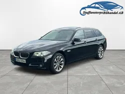 Svart Begagnad 2016 BMW 520 Kombi | 144 000 kr (Dyr)