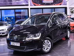 Svart Begagnad 2011 VW Sharan Minibuss | 149 900 kr (Lite dyr)