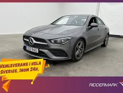 Mörkgrå (mgrå) Begagnad 2019 Mercedes CLA180 AMG Sedan | 274 400 kr (Marknadspris)