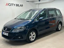 Mörkblå Begagnad 2010 Seat Alhambra Ecomotive Minibuss | 114 900 kr (Marknadspris)