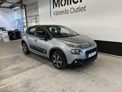 Grå Begagnad 2020 Citroën C3 PureTech Halvkombi | 119 900 kr (Superpris)