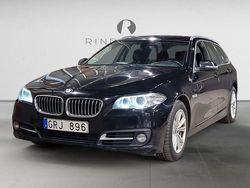 Svart Begagnad 2014 BMW 520 Kombi | 74 900 kr (Bra pris)