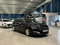 Svart Begagnad 2016 Peugeot 508 Allure Kombi | 124 900 kr (Marknadspris)