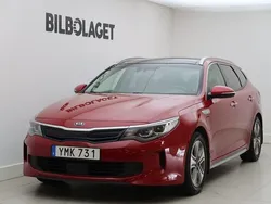 Röd Begagnad 2017 Kia Optima Hybrid 2 Sedan | 174 800 kr (Marknadspris)