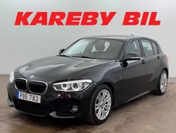 Svart Begagnad 2016 BMW 118 M Sport Halvkombi | 158 900 kr (Marknadspris)