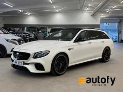 Vit Begagnad 2018 Mercedes E63S AMG Kombi | 689 900 kr (Marknadspris)