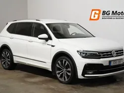 Vit Begagnad 2018 VW Tiguan Allspace R-line SUV | 269 700 kr (Marknadspris)