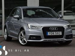 Silver Begagnad 2016 Audi A1 Sportback S-Line Halvkombi | 107 900 kr (Bra pris)