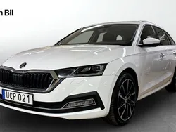 Vit Begagnad 2021 Skoda Octavia Style Kombi | 286 900 kr (Lite dyr)