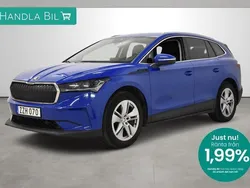 Blå Begagnad 2022 Skoda Enyaq iV SUV | 349 900 kr (Bra pris)