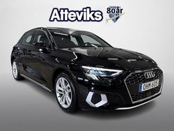 Brilliantsvart Begagnad 2022 Audi A3 Advanced Plus | 239 000 kr (Marknadspris)