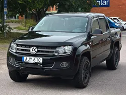 Svart Begagnad 2013 VW Amarok Pickup | 149 999 kr (Marknadspris)