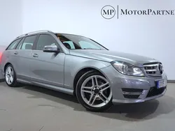 Grå Begagnad 2012 Mercedes C220 AMG Kombi | 109 900 kr (Lite dyr)