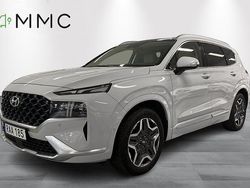 Vit (ggacier white pearl) Begagnad 2022 Hyundai Santa Fe Advanced SUV | 419 000 kr (Marknadspris)