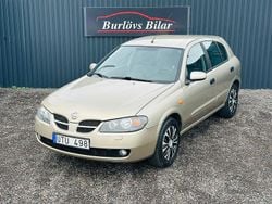 Ljusgul Begagnad 2004 Nissan Almera Halvkombi | 18 800 kr (Marknadspris)