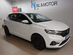 Vit Begagnad 2022 Dacia Sandero Halvkombi | 109 900 kr (Superpris)
