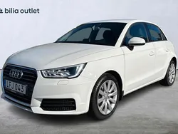 Vit Begagnad 2018 Audi A1 Sportback Proline Halvkombi | 149 900 kr (Marknadspris)