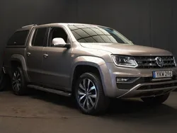 Ljusbrun (brun) Begagnad 2017 VW Amarok Aventura Pickup | 399 800 kr (Bra pris)