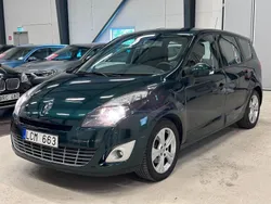 Grön Begagnad 2010 Renault Grand Scénic III Minibuss | 64 700 kr (Marknadspris)