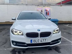 Vit Begagnad 2015 BMW 520 Advantage Kombi | 151 000 kr