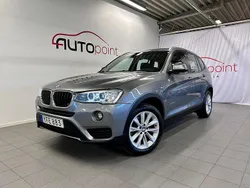 Grå Begagnad 2016 BMW X3 SUV | 179 800 kr (Marknadspris)