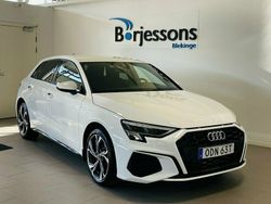 Vit Begagnad 2021 Audi A3 Sportback e-tron S-Line Sedan | 398 000 kr
