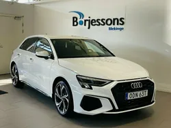 Vit Begagnad 2021 Audi A3 Sportback e-tron S-Line Sedan | 398 000 kr (Dyr)