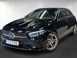 Svart (black) Begagnad 2024 Mercedes A250 AMG Halvkombi | 364 900 kr (Marknadspris)