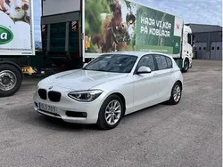 Vit Begagnad 2013 BMW 118 Halvkombi | 130 000 kr (Lite dyr)