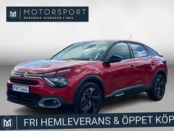 Röd Begagnad 2021 Citroën C4 Shine Halvkombi | 184 900 kr (Marknadspris)