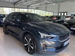 Mörkblå (blå) Begagnad 2021 Polestar 2 Standard Range Single Motor Sedan | 306 900 kr (Marknadspris)