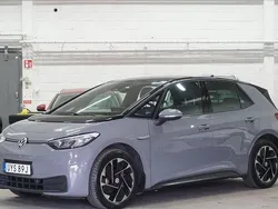 Grå Begagnad 2022 VW ID.3 Pro Performance Halvkombi | 259 900 kr (Bra pris)