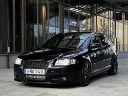Svart Begagnad 2008 Audi A3 S-Line Halvkombi | 89 900 kr (Dyr)
