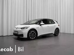 Vit (glacier white/black) Begagnad 2021 VW ID.3 Pro Performance Halvkombi | 224 500 kr (Superpris)