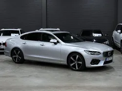Silver (silver metallic) Begagnad 2018 Volvo S90 R-Design Sedan | 279 900 kr (Bra pris)