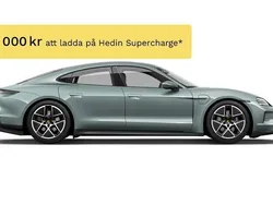 Ny 2024 Porsche Taycan Sedan | 1 230 000 kr