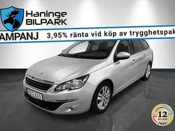 Grå Begagnad 2016 Peugeot 308 Kombi | 109 500 kr (Marknadspris)