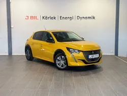 Gul Begagnad 2022 Peugeot e-208 Allure Halvkombi | 174 900 kr (Bra pris)