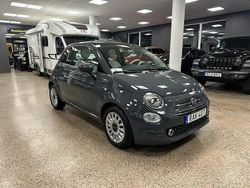 Grå Begagnad 2018 Fiat 500 Lounge Halvkombi | 89 900 kr (Marknadspris)