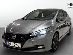 Svart Begagnad 2022 Nissan Leaf Tekna Halvkombi | 239 900 kr (Dyr)