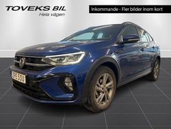 Reef blue metallic Begagnad 2023 VW Taigo R-line SUV | 234 900 kr (Bra pris)