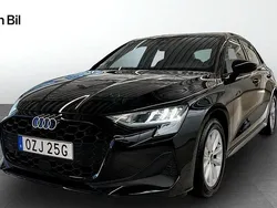 Svart Begagnad 2024 Audi A3 Sportback Proline Halvkombi | 314 000 kr (Dyr)