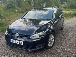 Svart Begagnad 2017 VW Golf VII Kombi | 139 900 kr (Marknadspris)