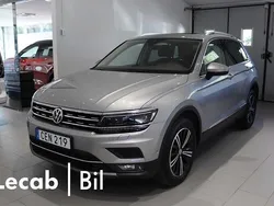 Silver (tungsten silver metallic) Begagnad 2018 VW Tiguan Highline SUV | 224 500 kr (Marknadspris)