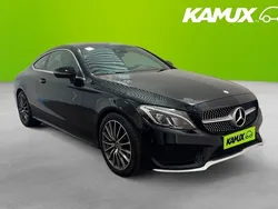 Svart Begagnad 2016 Mercedes C220 AMG Sportkupé | 199 800 kr (Bra pris)
