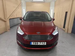 Röd Begagnad 2016 Ford C-MAX Titanium Minibuss | 129 900 kr (Marknadspris)